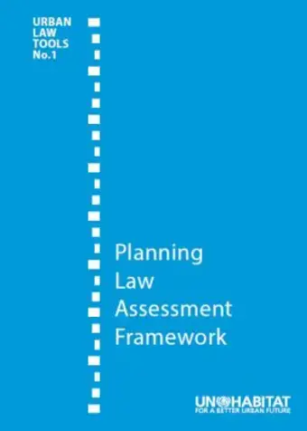 Planning Law Assesment Framework-Cover image