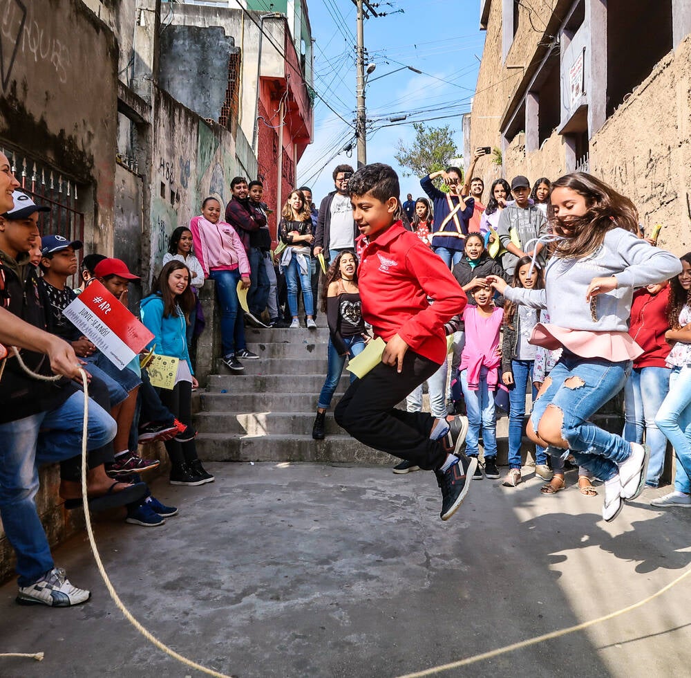 Mind The Step project in Sao Paulo Brazil